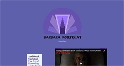 Desktop Screenshot of barbararosenblat.com